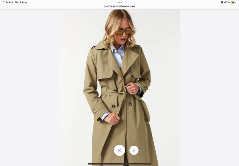 Superette Charlotte Trench Coat Carousel 2