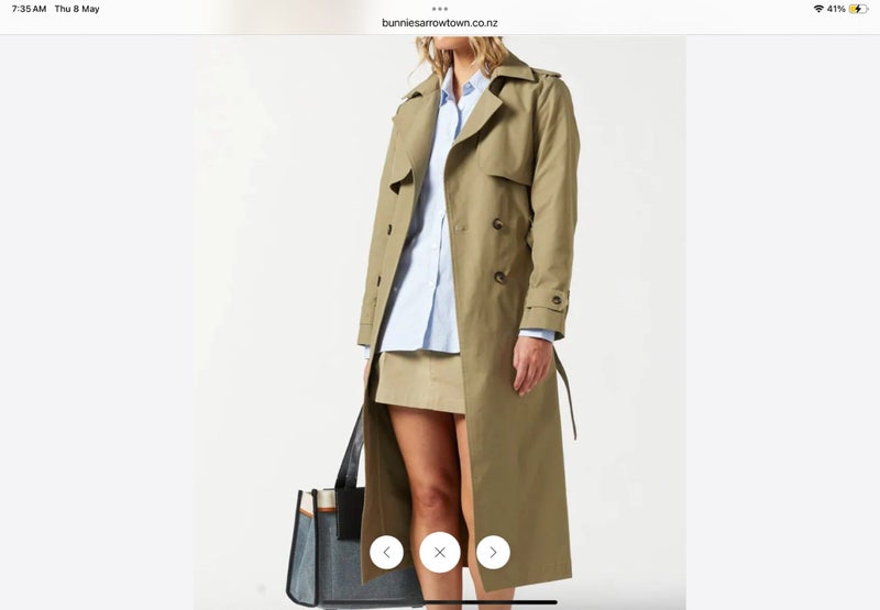 Superette Charlotte Trench Coat Carousel 1
