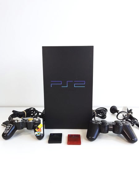 PlayStation 2 with Controllers and Memory Cards - $1 No Reserve Auction! Carousel 1