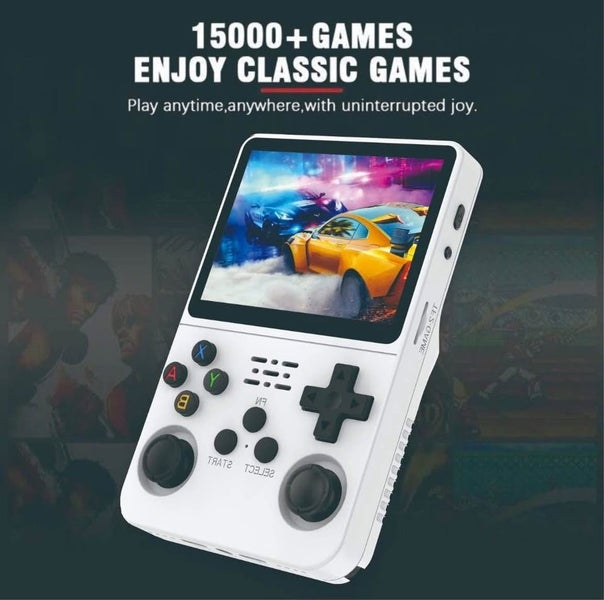 R36S Retro Handheld Game Console Linux System 3.5 Inch IPS SNES MD PS N64 64GB Carousel 2