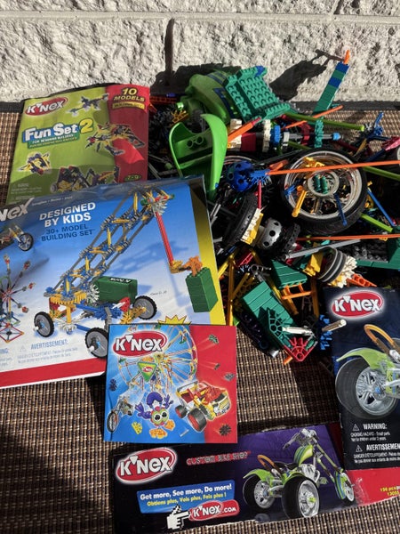 K'Nex Bulk Lot - With Instruction Books Carousel 1