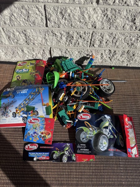 K'Nex Bulk Lot - With Instruction Books Carousel 2