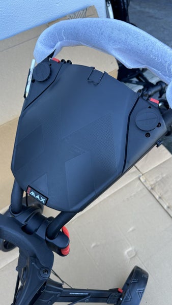 BIGMAX Model IQ+ Golf Trundler Foldable Golf Push Cart 3-Wheel Golf Trolley BK62868835253121112