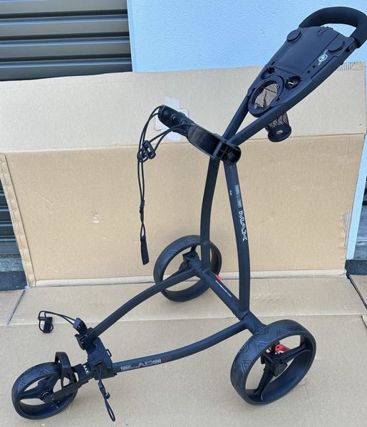 BIG MAX BLADE IP Golf Trundler Foldable Golf Push Cart 3-Wheel Golf Trolley628632388044831112