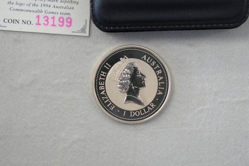 Australia 1994 Kookaburra 1oz $1 Silver Coin Carousel 2