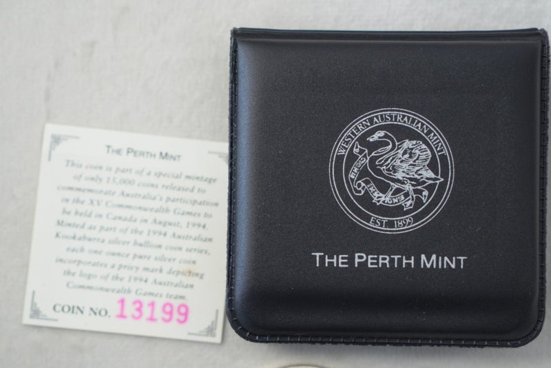 Australia 1994 Kookaburra 1oz $1 Silver Coin Carousel 3