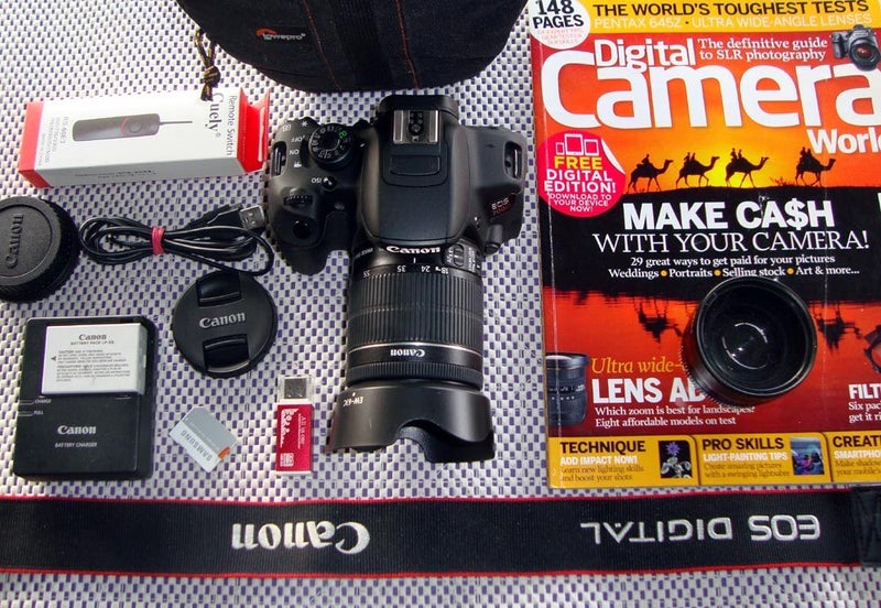 Canon EOS 700D DSLR Camera =3 LENS ATTACHMENTS629366720385311125