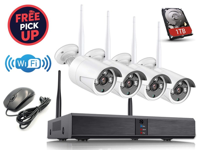 Wireless Security Camera System (Over Stocked) Carousel 1