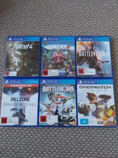 6 PS4 Games Bundle #2 - $1 Reserve Carousel 1