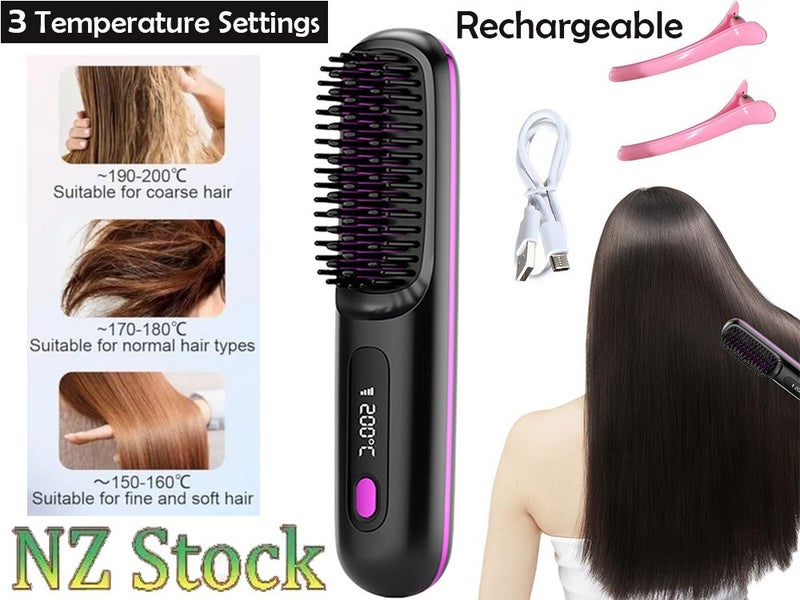 Cordless Hair Straightener (Auckland Stock) Carousel 1
