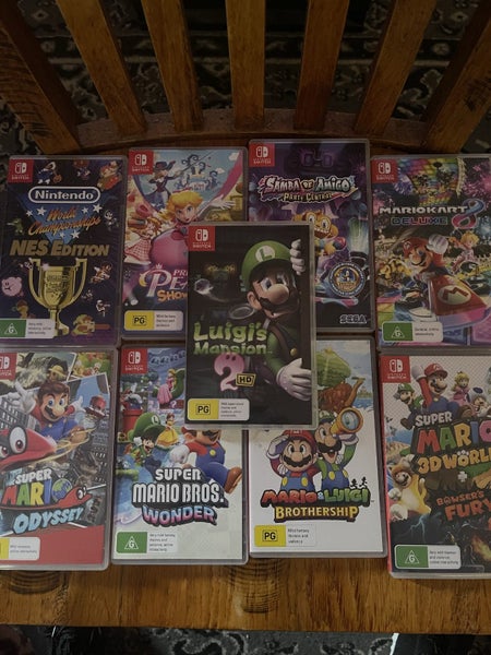 9x Nintendo Switch Games Carousel 1