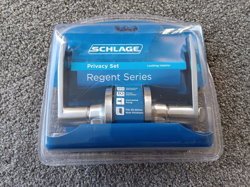 Schlage Regent Privacy Lever - R40V JUPITER SCP - NEW Carousel 1