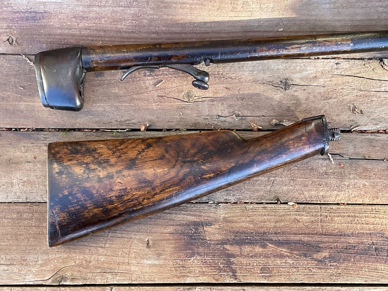 Walking Stick Shotgun. Genuine Muzzle-Loader. 1850s. Percussion. No Licence. Carousel 1