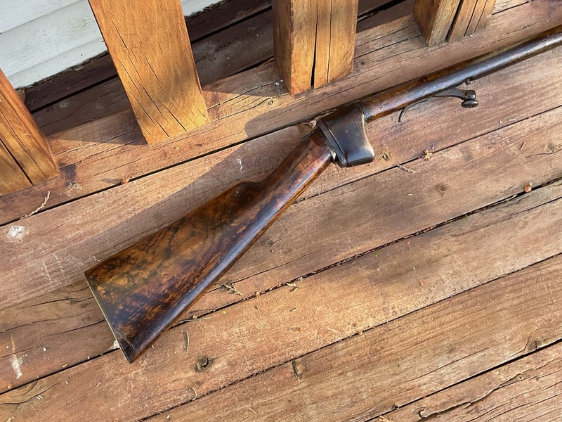Walking Stick Shotgun. Genuine Muzzle-Loader. 1850s. Percussion. No Licence. Carousel 2