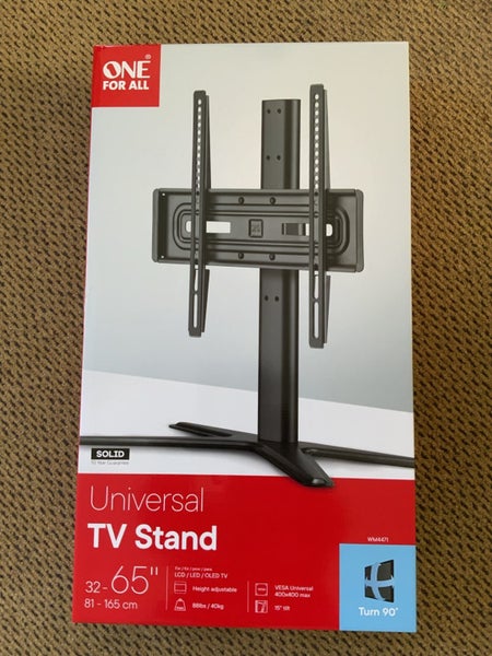 UNUVERSAL TV STAND BRAND NEW (ONE FOR AL) fits 32'' to 65'' Carousel 1