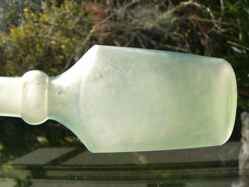 Cloudy well-shaped vintage bottle Carousel 6