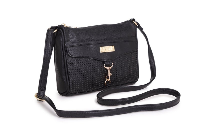 Compact Black Crossbody Bag Carousel 6