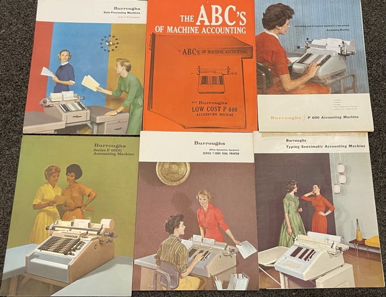 Manuals for Antique Accounting Machines Pre- 1960’s Carousel 1