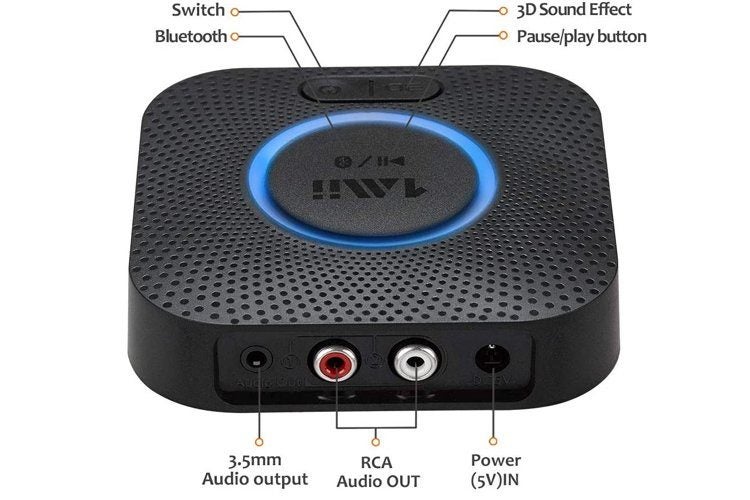 1Mii B06 Plus Bluetooth Receiver HiFi Wireless Audio Adapter aptX Carousel 2