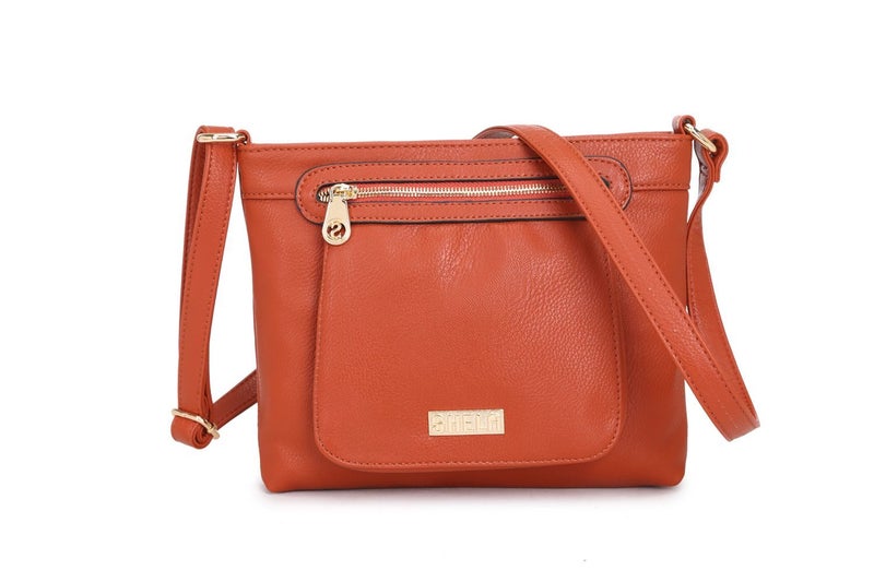 Stylish Caramel Orange Crossbody Bag Carousel 1
