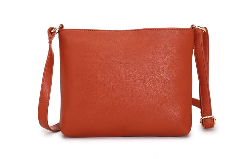 Stylish Caramel Orange Crossbody Bag Carousel 7