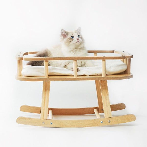 PETSWOL Pet Swing Bed with Soft Cushion Carousel 1