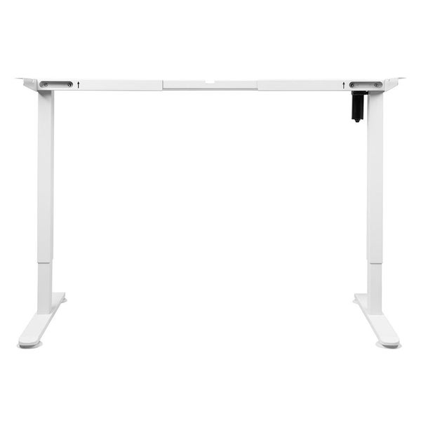 Levede Motorised Standing Desk Frame White Single Carousel 1
