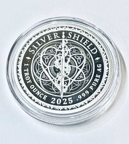 1 oz Silver Shield Christ Encounter Proof .999 Silver Round - Mintage 212 Carousel 2