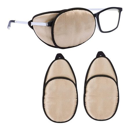 2Pcs Eye Patches Eye Patch for Glasses Silk Patch Carousel 1