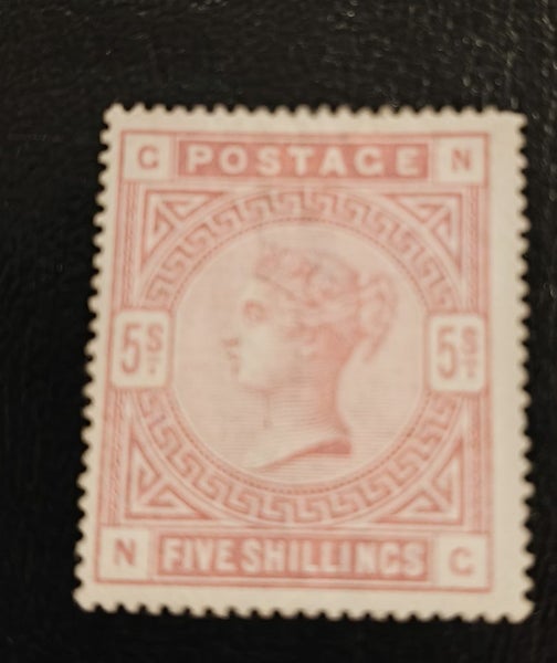 GB QV 5/- mint Carousel 1