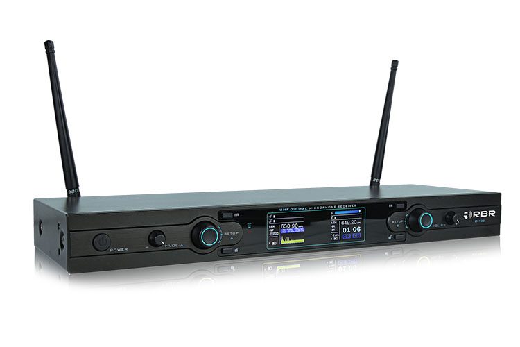 RBR D722 Digital UHF Wireless Microphone USB Charging Karaoke Carousel 2