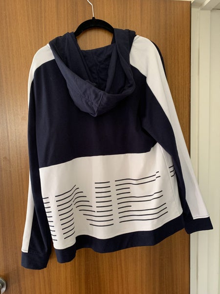 White and Navy Line 7 Jacket Carousel 2