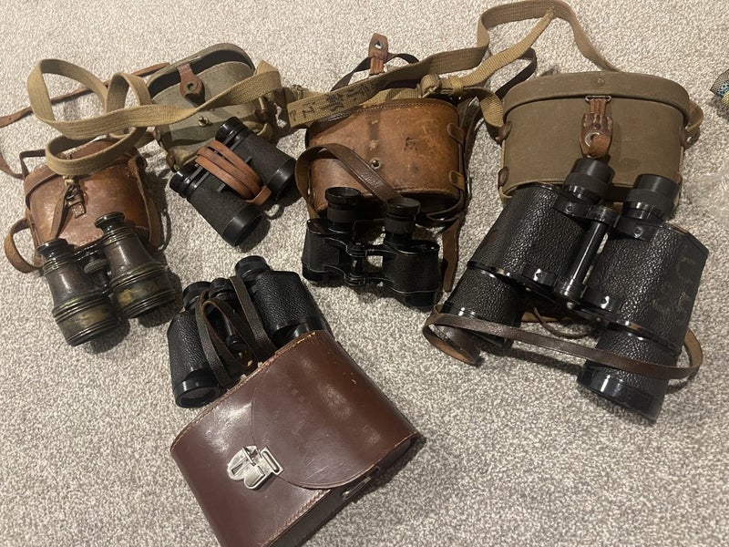 Original Binocular Made in Wellington NZ?for WW1? Carousel 11