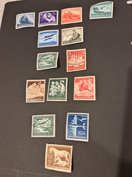 Stamps from Germany.Third Reich Carousel 1
