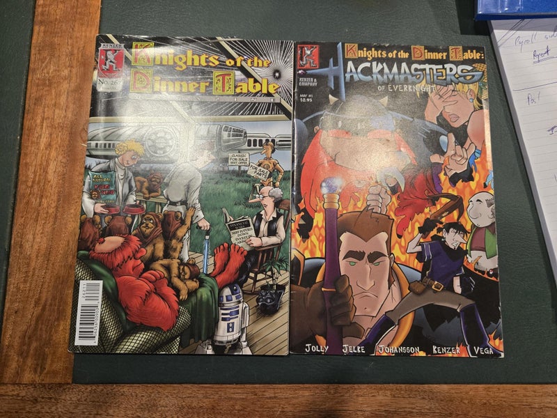 Comic books Knights of the Dinner Table Carousel 1