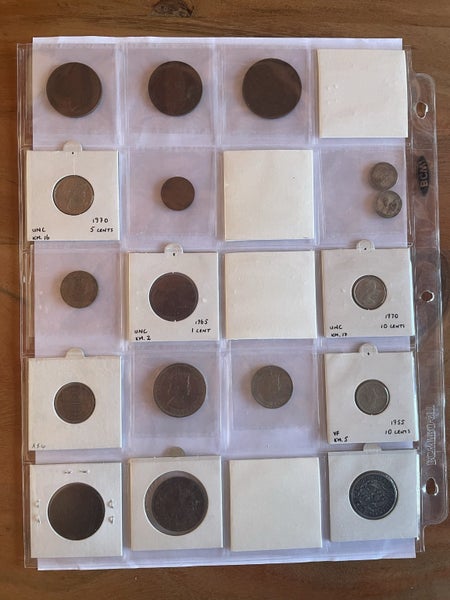 Approx 130 British Empire & Commonwealth coins & tokens 1794-1977 (#13) Carousel 2