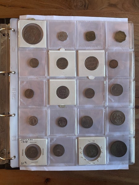 Album collection of approx. 250 different modern world coins (#14)62854315431555114