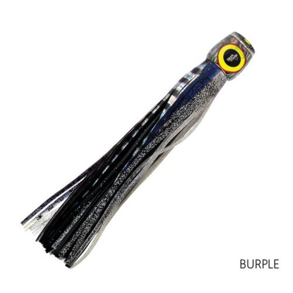 BLACK MAGIC MAGGOT XT LURE GAME 8" RIGGED BURPLE Carousel 1