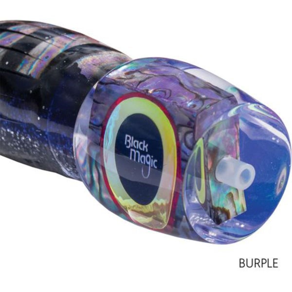 BLACK MAGIC MAGGOT XT LURE GAME 8" RIGGED BURPLE Carousel 2