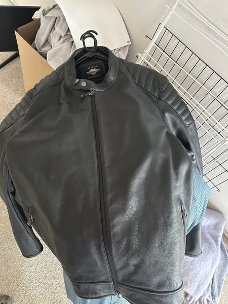 Genuine Leather Harley Davidson Jacket 4XL Carousel 1