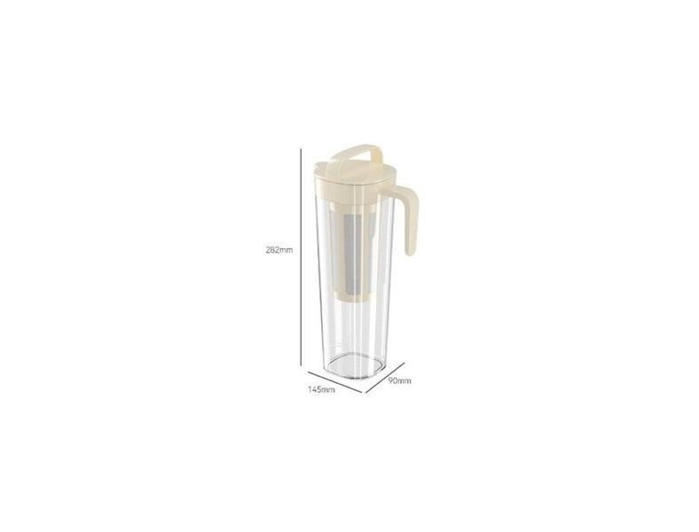 PTN 1100ml Water Bottle Filter Cold Brew Iced Coffee Maker Cocktail Beverage Carousel 2