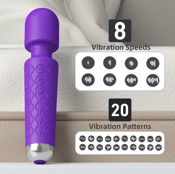 Powerful Clitoris Vibrators USB Recharge AV Vibrator Massager Carousel 2