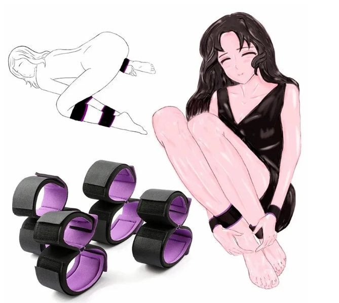 Adult SM Sex Restraint Handcuffs Slave Tools Carousel 1