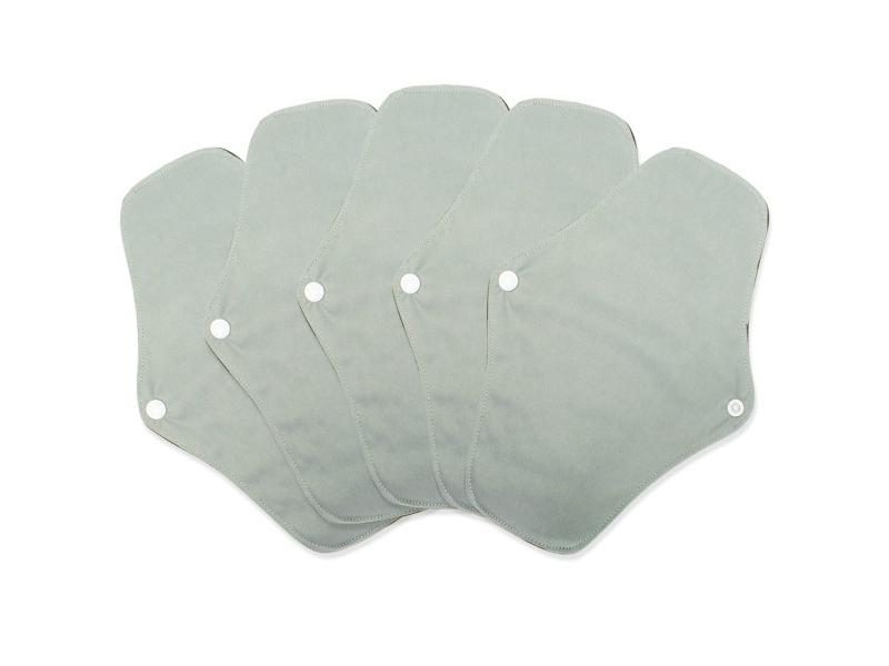 5pcs Reusable Monthly Gaskets For Women's Panties Sanitary Napkins Carousel 1