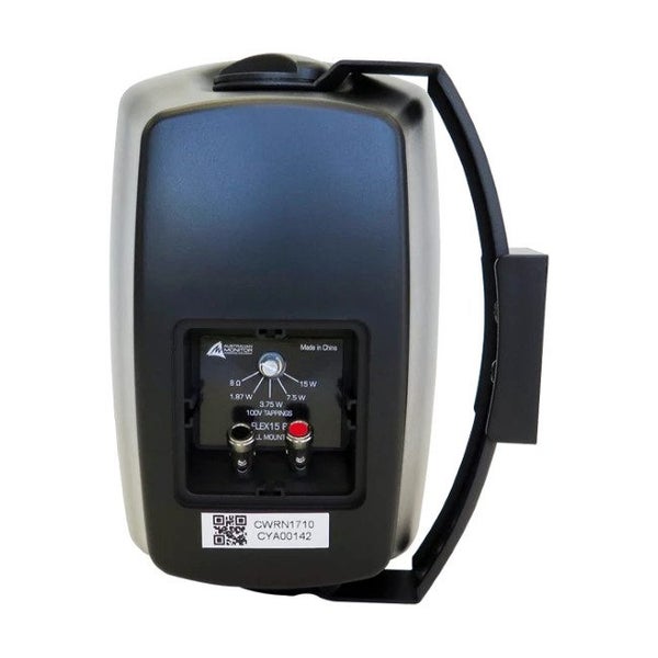 FLEX15B Black Wall Mount 15W 100V Spk 8 Ohm Bypass Carousel 4