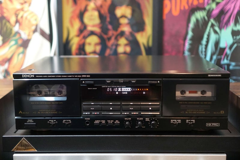 Denon DRW-850 Japanese Dual Cassette Deck with Auto-Reverse - Warranty! Carousel 2