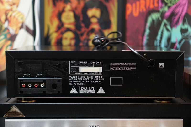Denon DRW-850 Japanese Dual Cassette Deck with Auto-Reverse - Warranty! Carousel 8