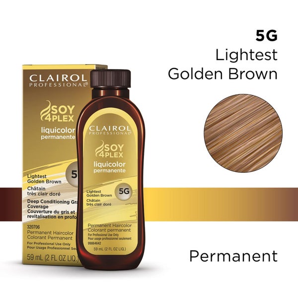 Clairol Professional Permanent Liquicolor, 5g Lightest Gold Brown, 2 oz. - Packa Carousel 2
