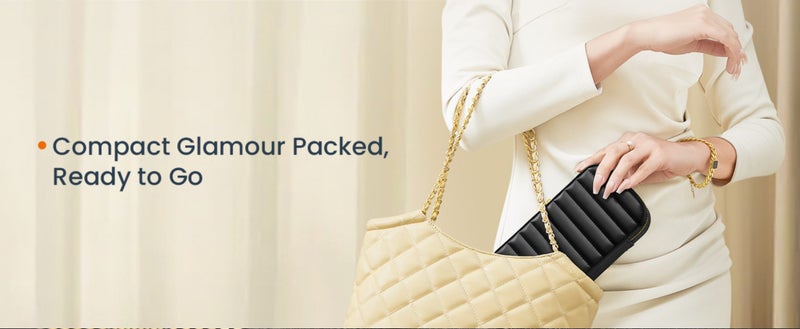 Jewellery Case Organiser - Black Carousel 9