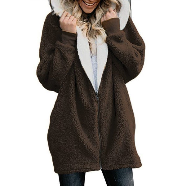 Hoodie Fur Coat Jacket Womens Clothing Size 20 Carousel 1
